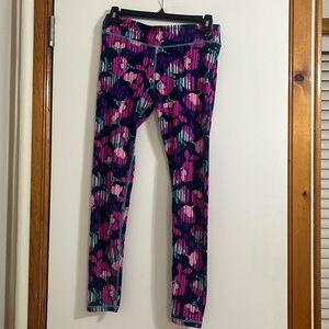 Zelos Girls Leggings Size L multicolored